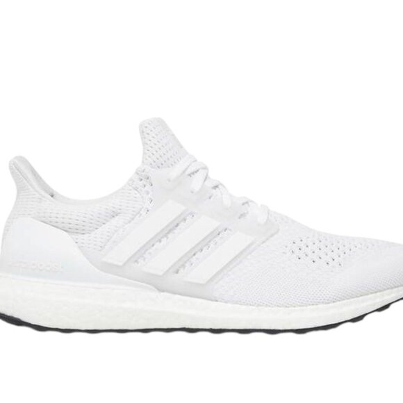 Adidas Ultraboost 1.0 Triple White Mens Running Lifestyle Shoes HQ4202 (NEW) - Picture 2 of 8
